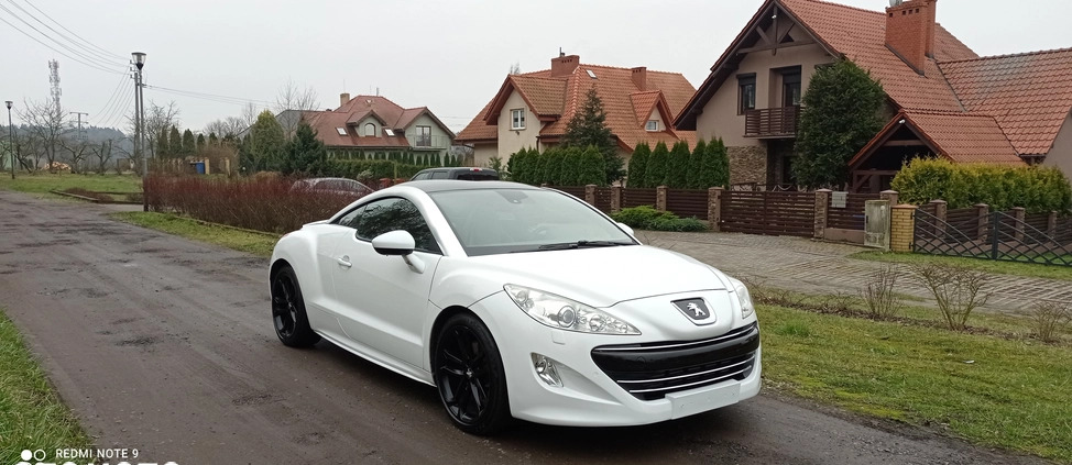 Peugeot RCZ cena 29900 przebieg: 159000, rok produkcji 2010 z Chodzież małe 436